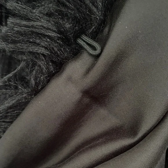 Apt. 9 Plush Black Teddy Vest - Picture 8 of 9